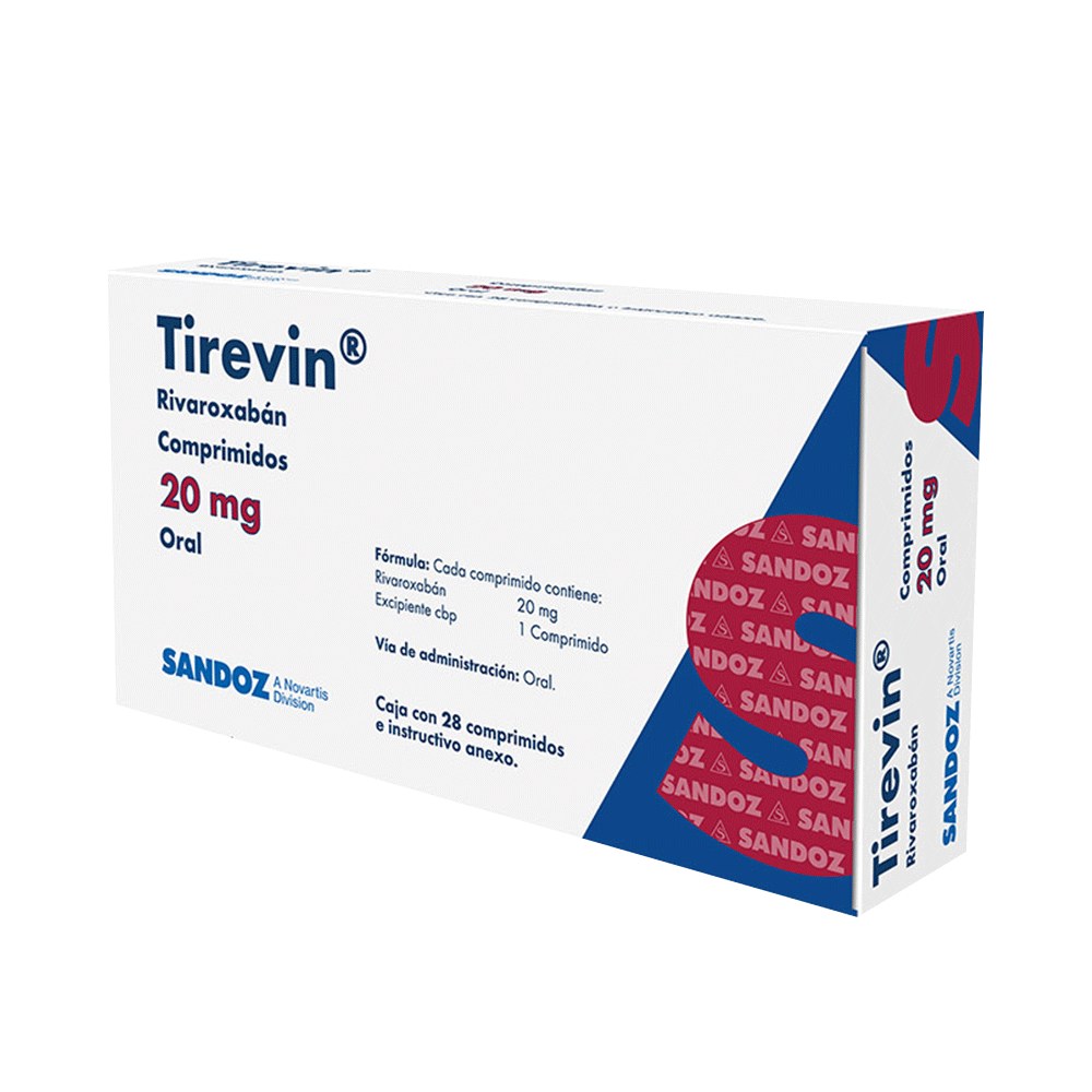 TIREVIN 20MG COM 28