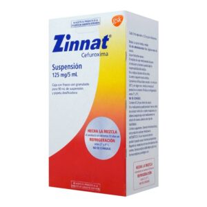 ZINNAT 125MG/5ML(A) SUS 5