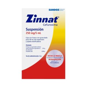 ZINNAT 250MG/5ML(A) SUS 5