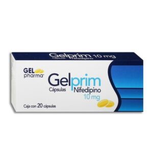 GI NIFEDIPINO 10MG C 20 CAP GELPHARMA