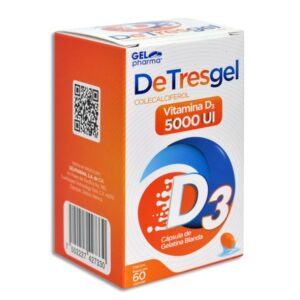 GI DETRESGEL 5000UI CAP C/60