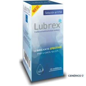 LUBREX SOLUCION AL 0.5% 10 ML N GPO VI