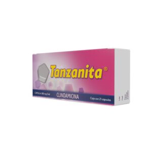 TANZANITA 300MG CAP C21 CLINDANICINA ANTIBIOTICO