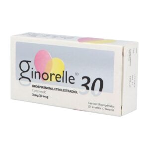 GINORELLE 30 T 28 3MG 30MCG GPO IV
