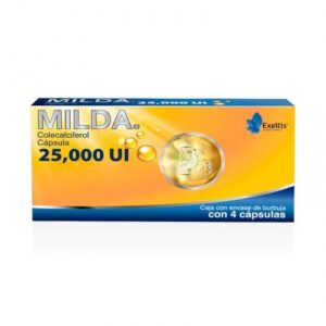 MILDA 25000 UI 4 CAPS N