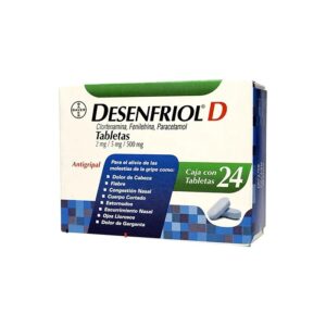 DESENFRIOL D 2 5 500MG TAB 24 OTC