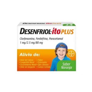 DESENFRIOL-ITO PLUS NJA6TAB MAST N OTC