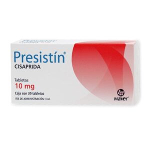 GI PRESISTIN 10 MG C 30TABS CISAPRIDA