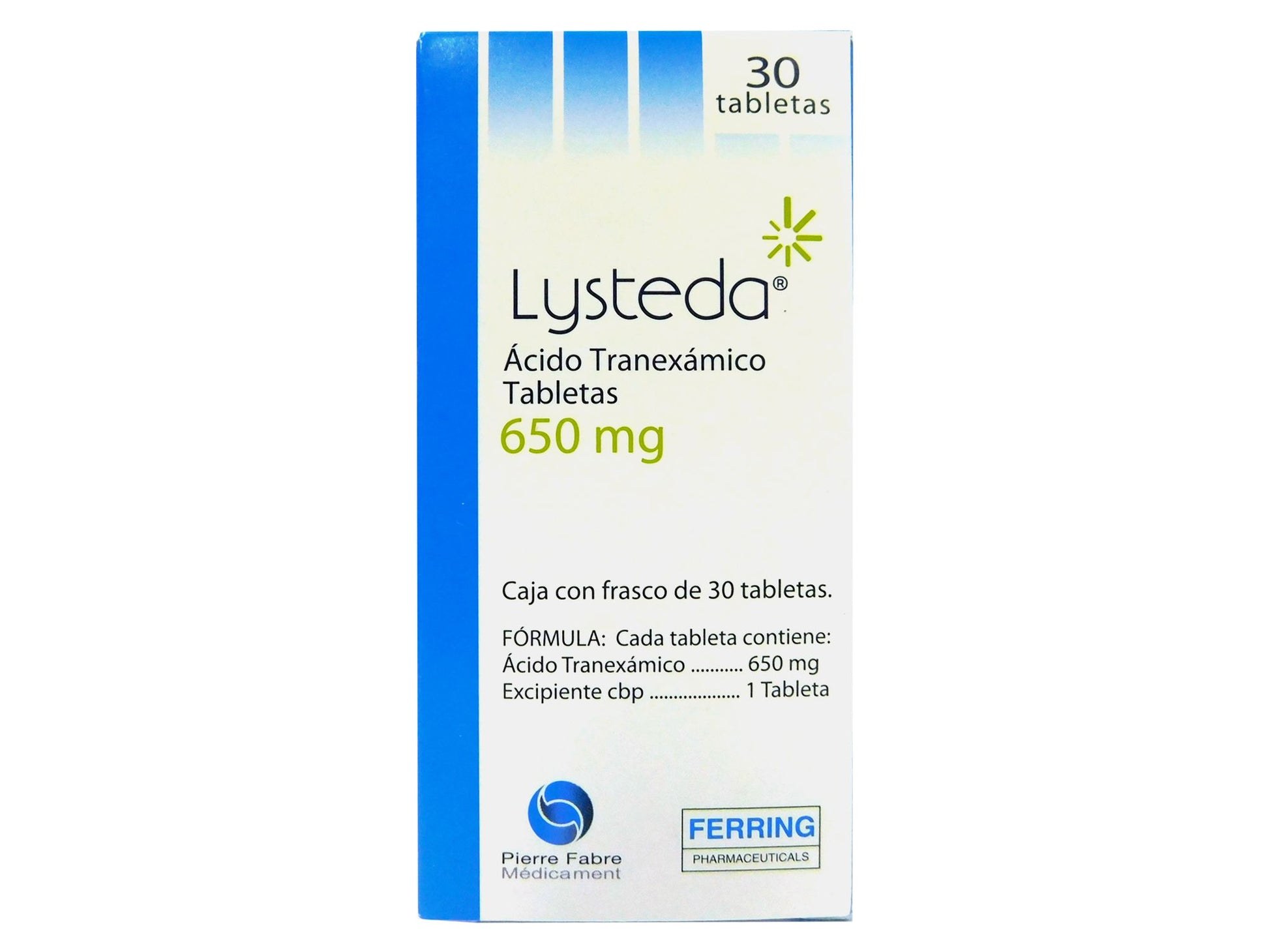 LYSTEDA T 30 650MG