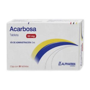 GI ACARBOSA TABS 50MG C 30 ALPHARMA