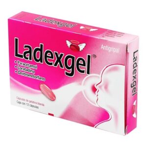 GI LADEXGEL 300 2 10MG C 12CAP PARACETAMOL LORATADINA DEXTROMETORFANO PROGELA