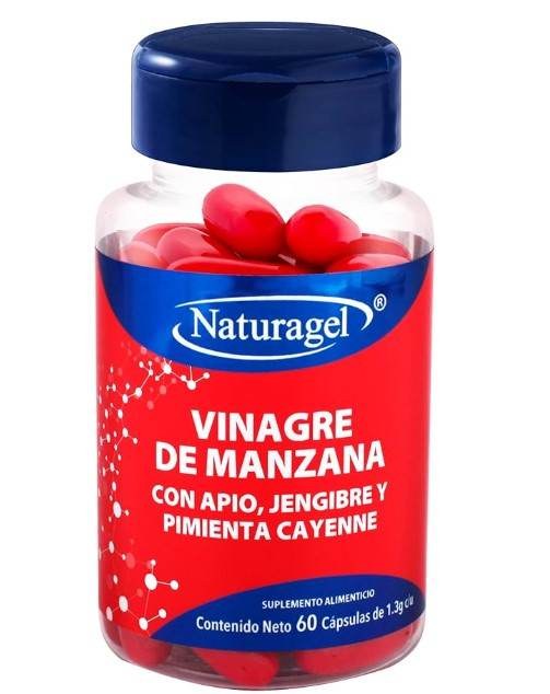 GI VINAGRE DE MANZANA APIO JENGIBRE CAYENE OMEGA 3 CAP C30