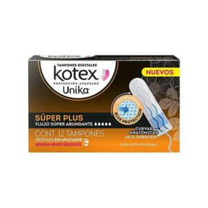 TAMPONES KOTEX UNIK SUPERPLUSC/12N