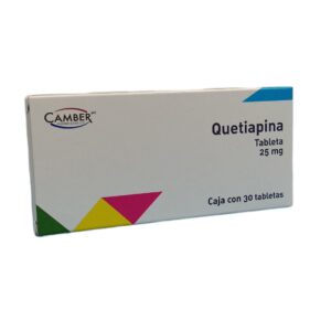 GE QUETIAPINA CAMBER 25MG