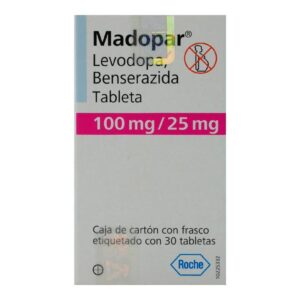 MADOPAR 100/25 MG TAB 30 GPO IV