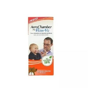AEROCHAMBER PLUS FLOV VU LACTA CAMARA ESPACIADORA ANTIESTATICA CON VALVULAS GPO IV