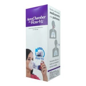 AEROCHAMBER PL FLOW-VU ADULTO CH N GPO IV