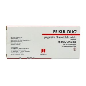 PRIKUL DUO 75/37.5MG 20 CAPS N