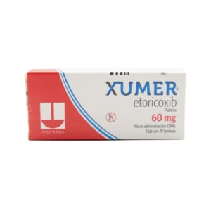 XUMER 60 MG X 28 TAB GPO IV