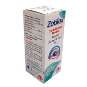 GI ZOTILOX 20/5MG GTS OFT 5ML