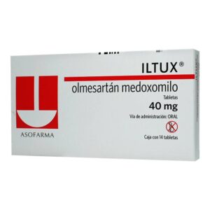 ILTUX T 14 40MG OLMESARTAN MEDOXOMILO GPO IV