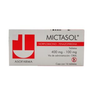 MICTASOL 400 100MG CPR16 ANTIBIOTICO