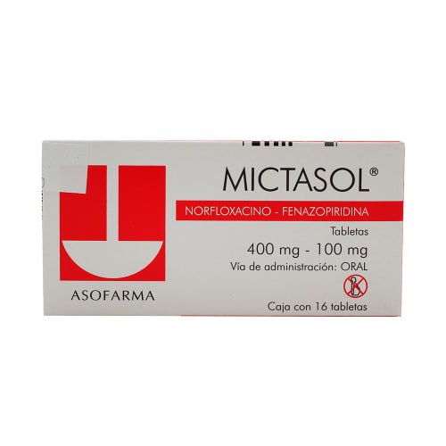 MICTASOL 400 100MG CPR16 ANTIBIOTICO