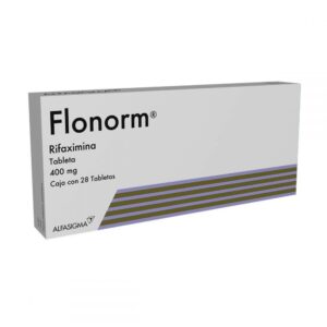 FLONORM 400MG TAB C14 GPO RIFAXIMINA ANTIBIOTICO