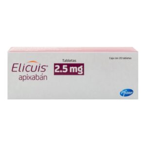 ELICUIS T 20 2 5MG GPO IV