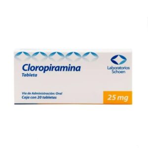 GI CLOROPIRAMINA 25MG C 20TAB LABORATORIOS