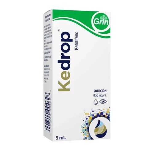 KEDROP SOL 5ML 0 05% OFT KETOTIFENO
