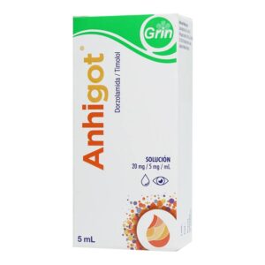 ANHIGOT SOL OFTAL FCO GOT 5 ML N DORZOLAMIDA TIMOLOL GPO IV