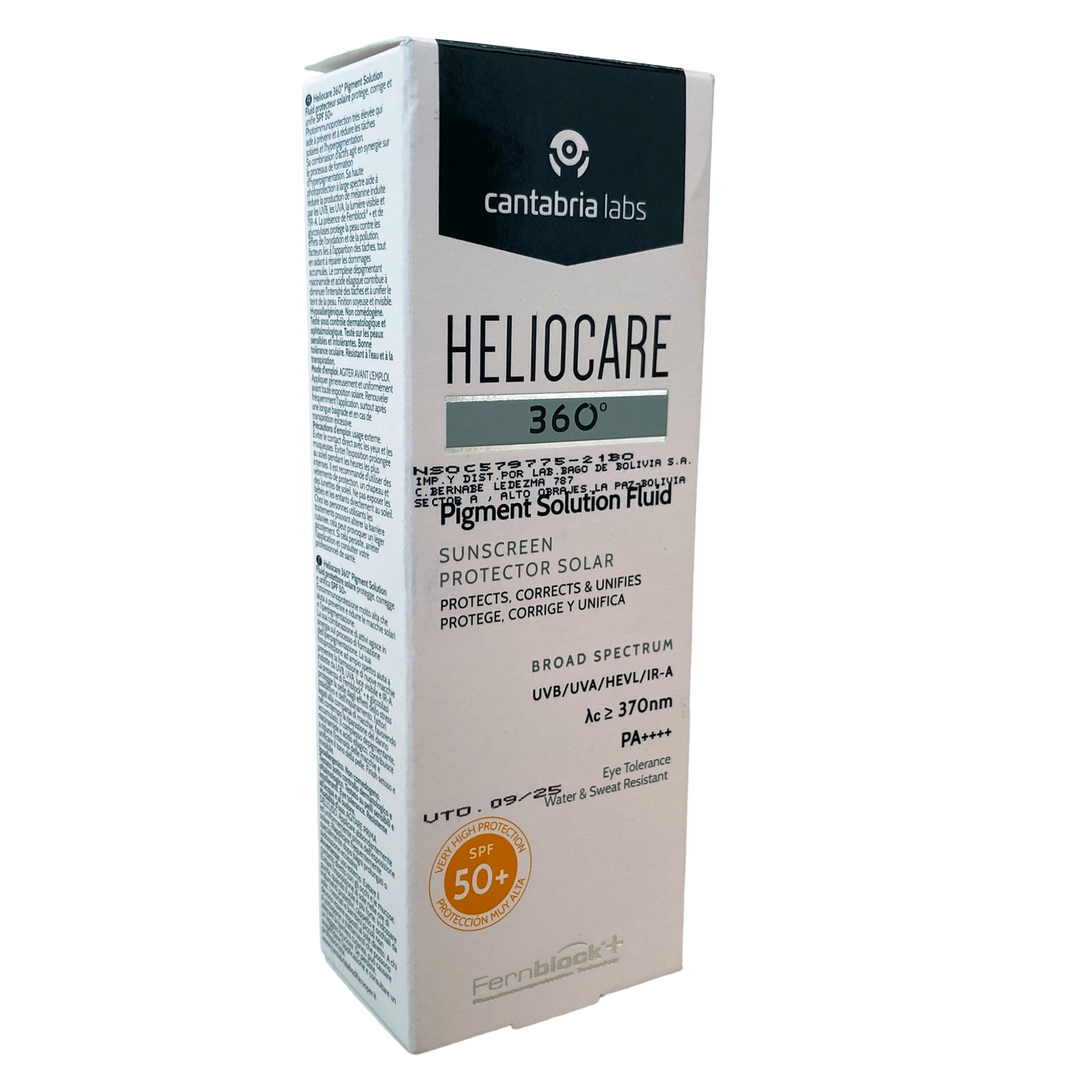 PROT HELIOCARE 360SPF50 PIGME50MLN