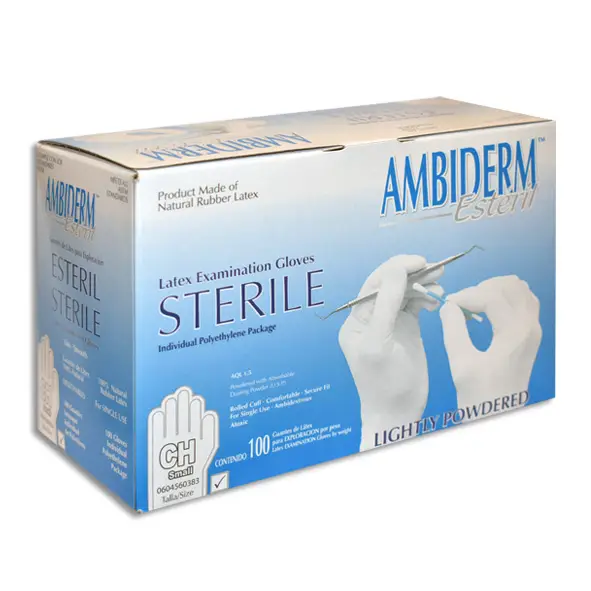 GUANTES AMBIDERM PARA EXPLORACION CHICO
