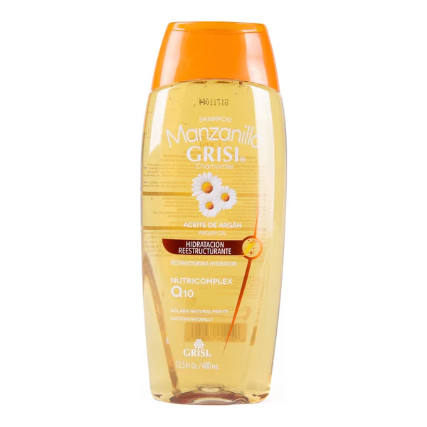 GRISI SHAMPOO MANZANILLA Y ACEITE ADE ARGAN 400ML
