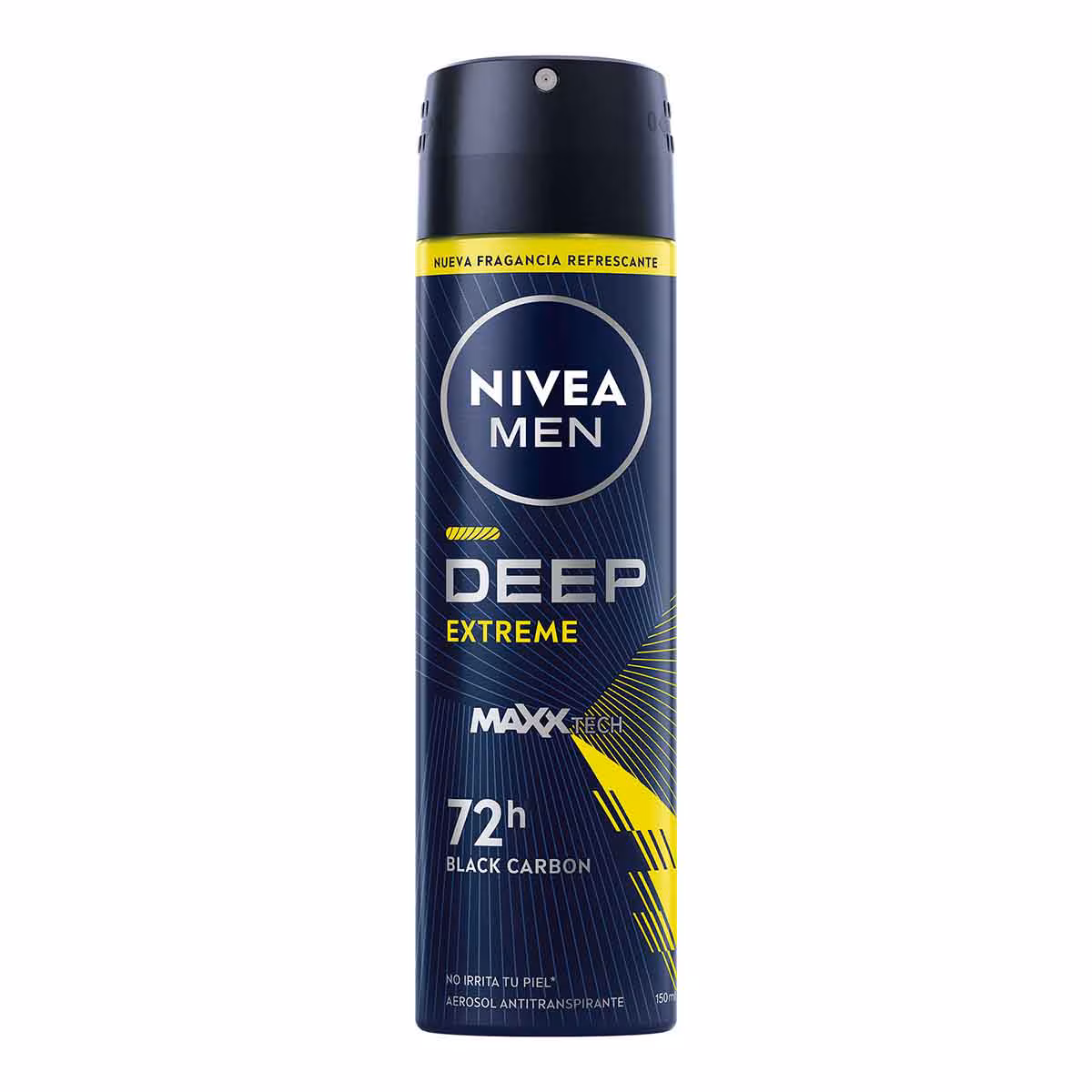 DESODORANTE NIVEA MEN DEEP EXTREME BLACK CARBON 150ML