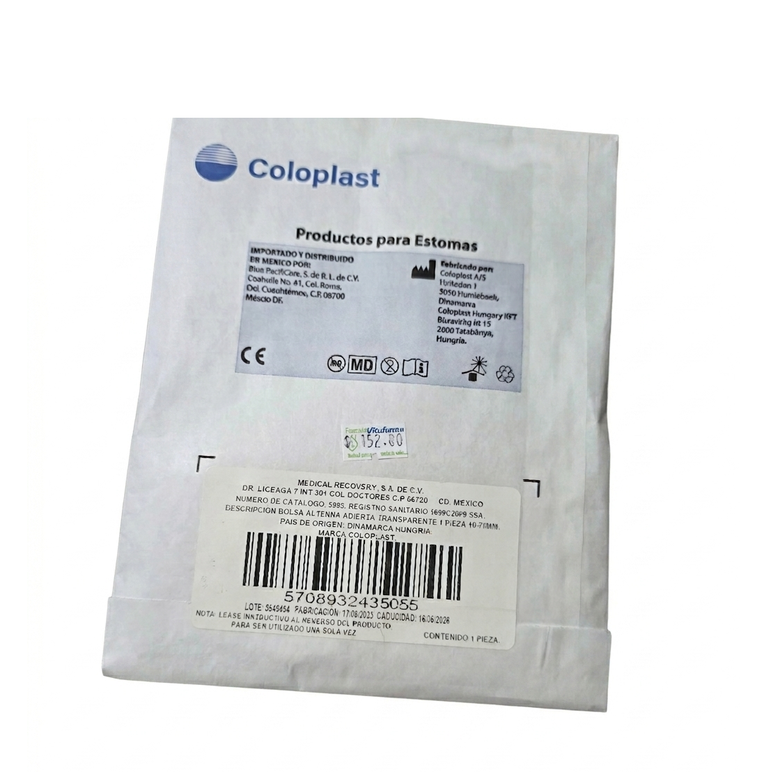 COLOPLAST PRODUCTOS PARA ESTOMAS