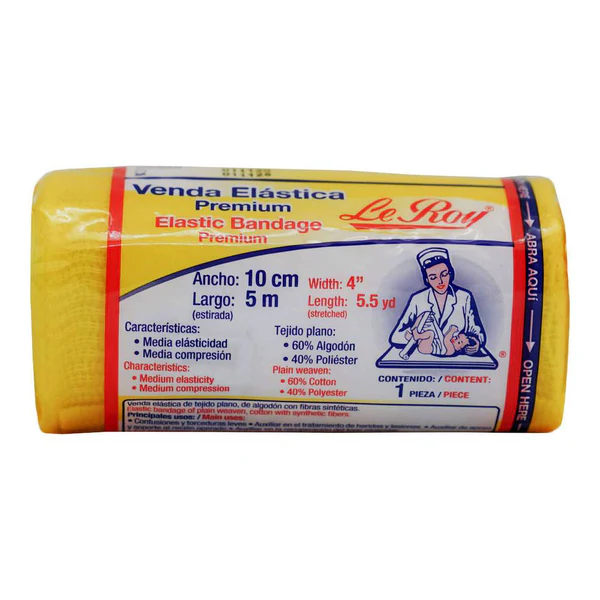 LE ROY VENDA ELASTICA 10CM x 5M