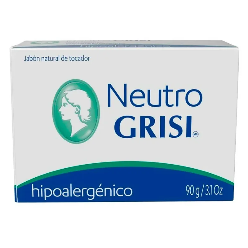 JABON NEUTRO GRISI BARRA 90 G