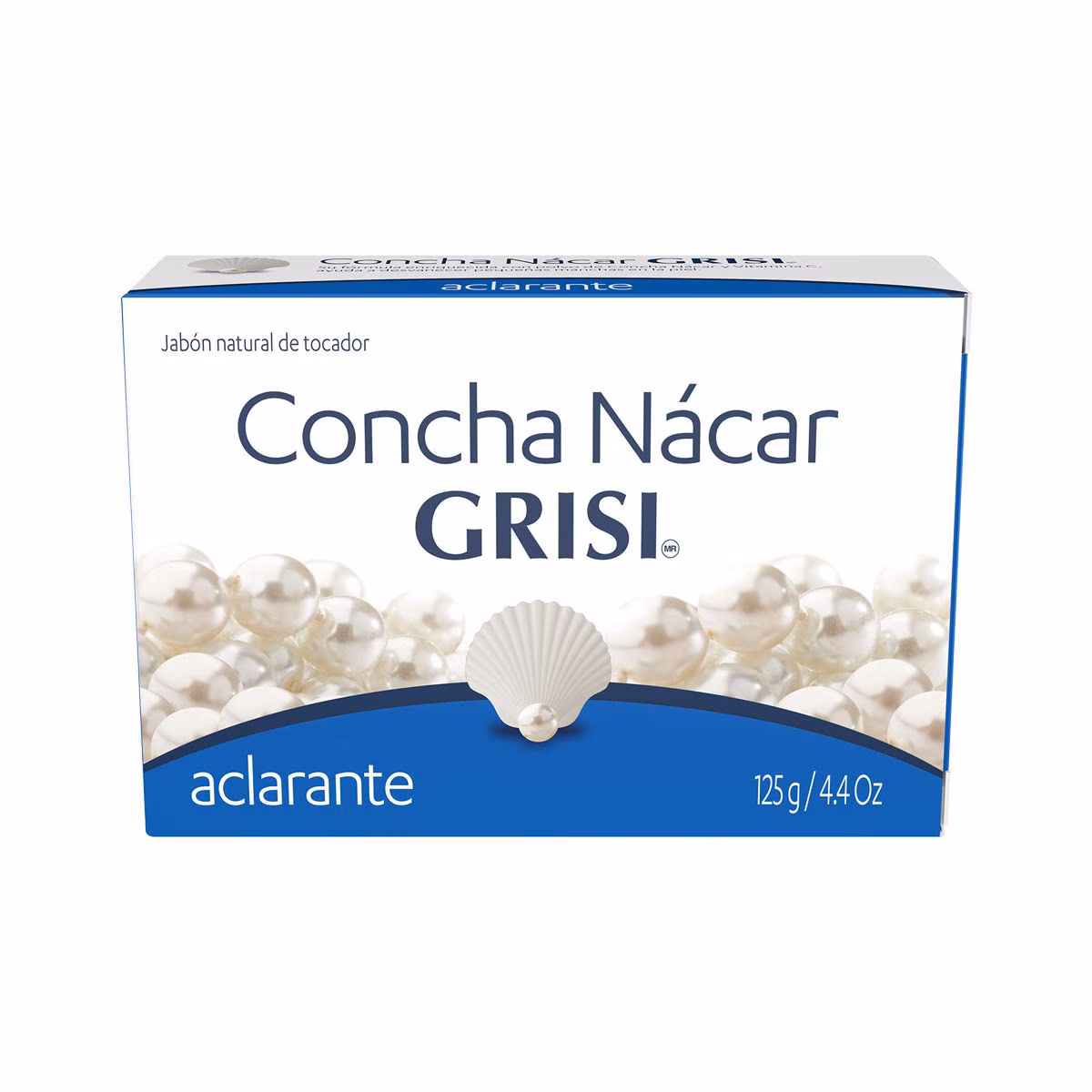 JABON GRISI CONCHA NACAR 125G