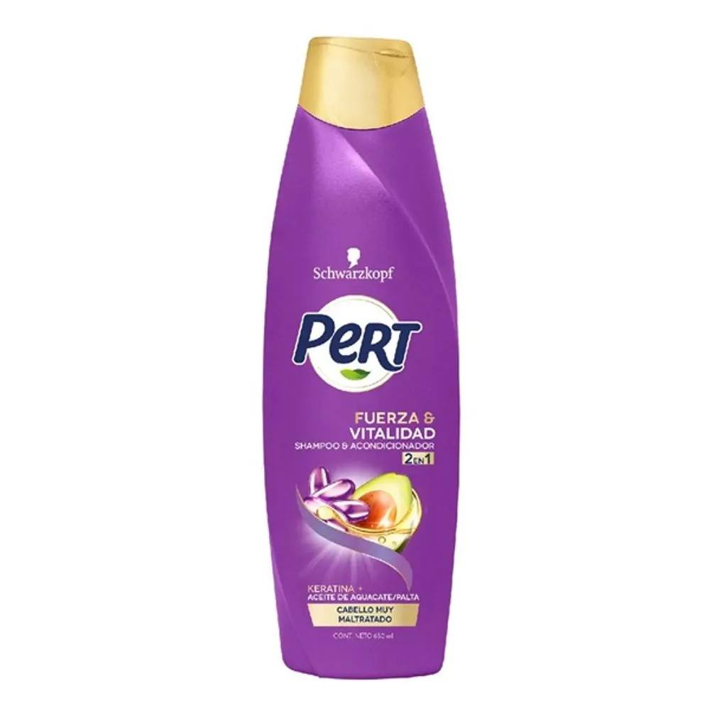 SHAMPOO PERT FUERZA KERATINA 650ML