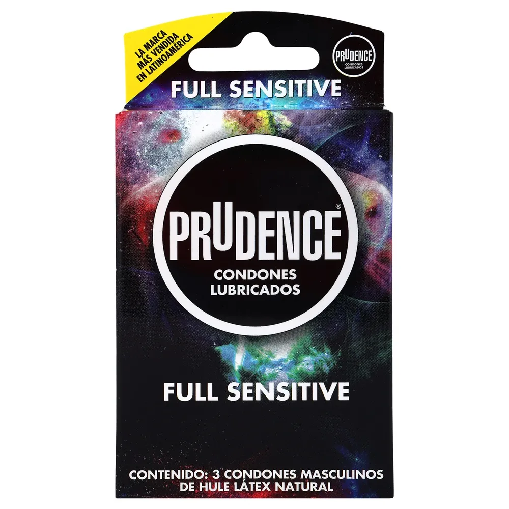 PRESERVATIVO PRUDENCE FULL SENSITIVE CON 3
