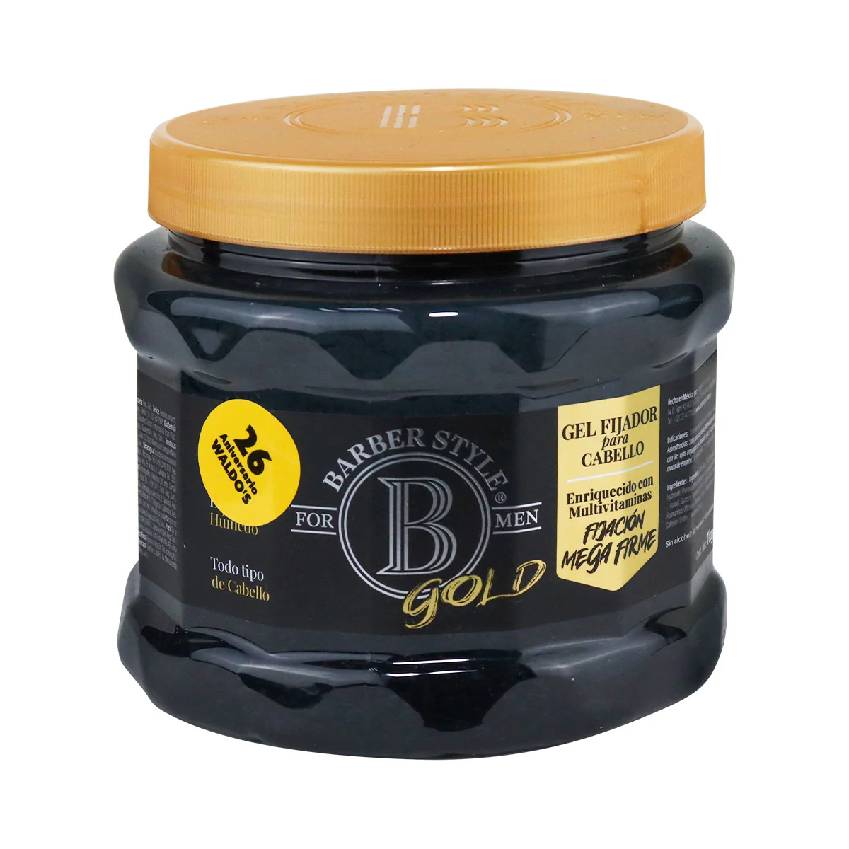GEL BARBER STYLE FOR MEN GOLD DE 1KG