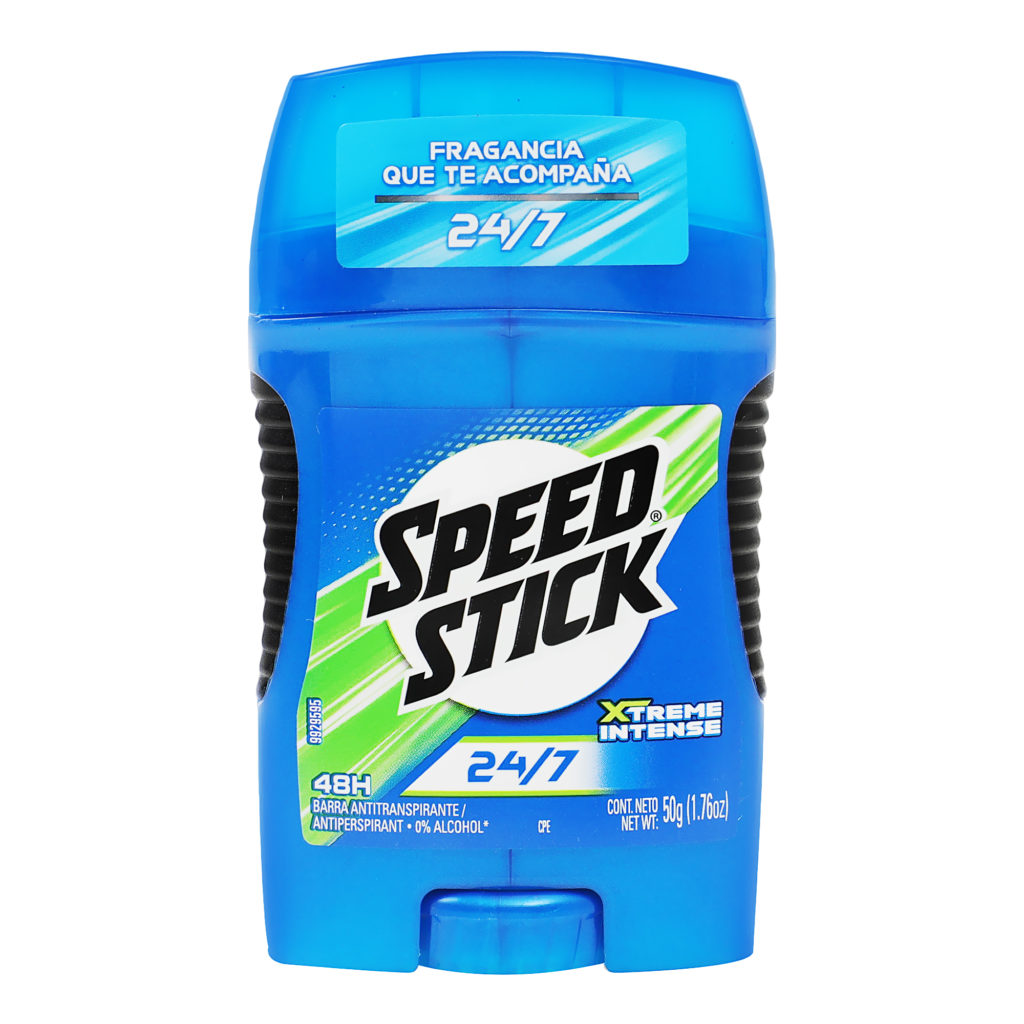 DESODORANTE SPEED STICK XTREME INTENSE BARRA 50g
