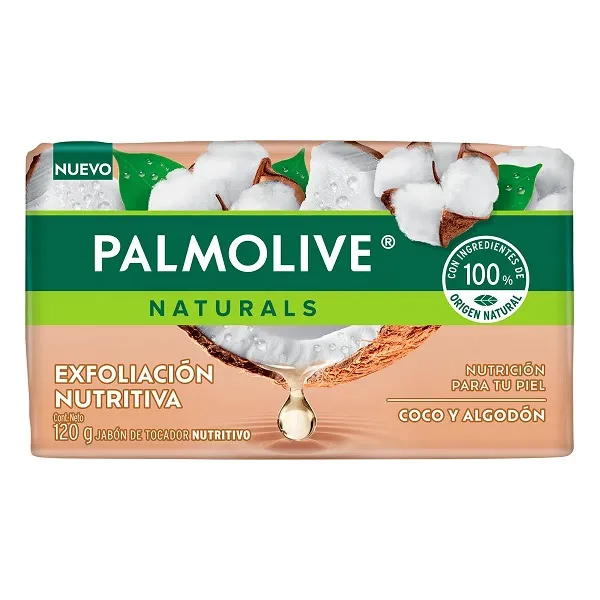 JABON PALMOLIVE COCO Y ALGODON 120G