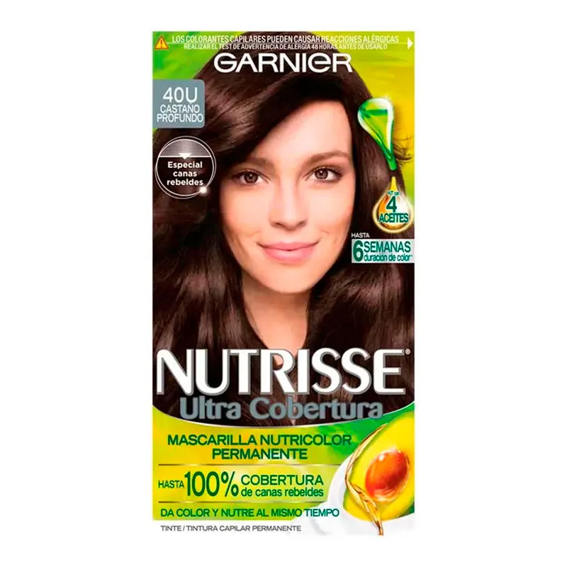 NUTRISSE TINTE 40U ULTRA COBERTURA CASTAÑO PROFUNDO
