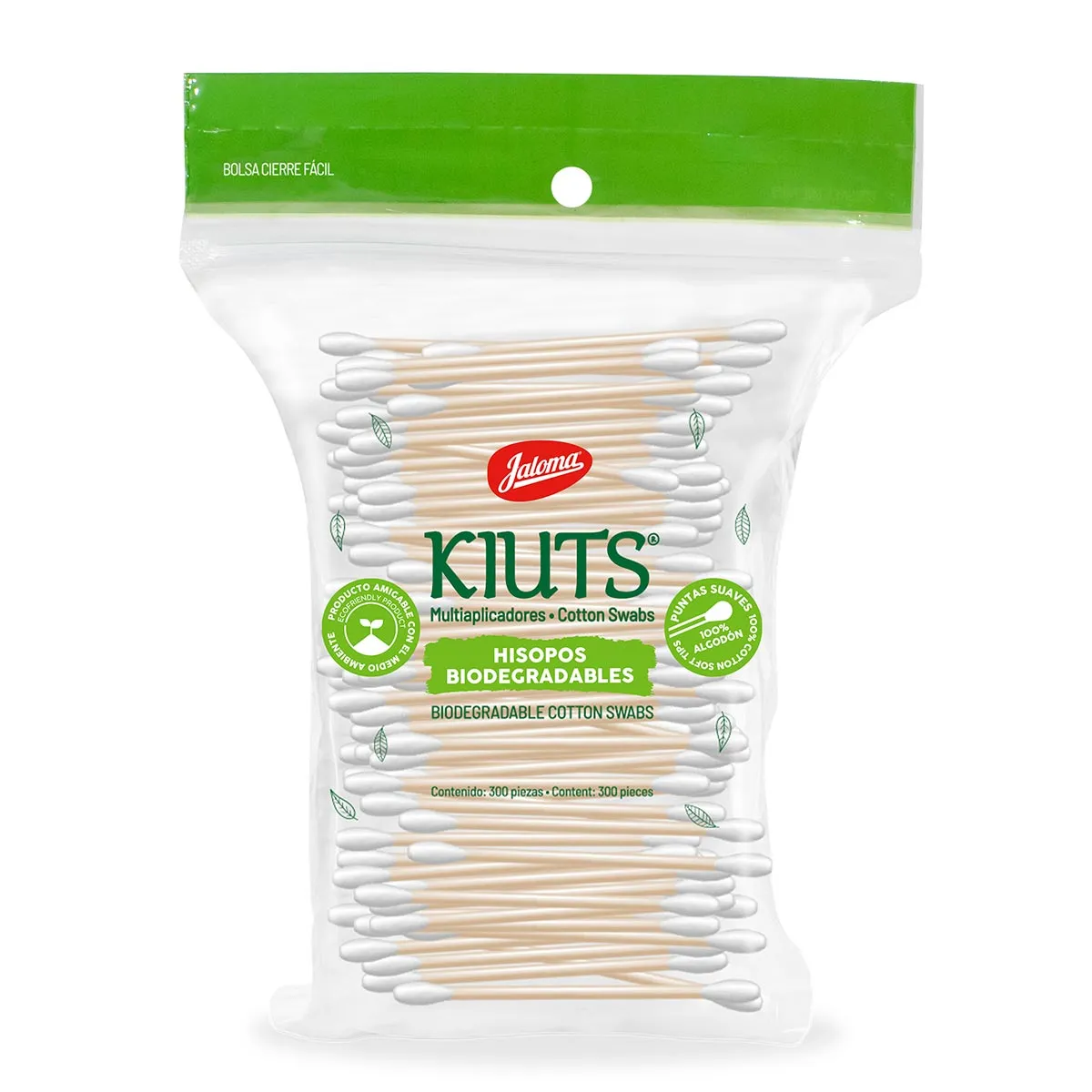 JALOMA HISOPOS BIODEGRADABLES KUITS CON 300