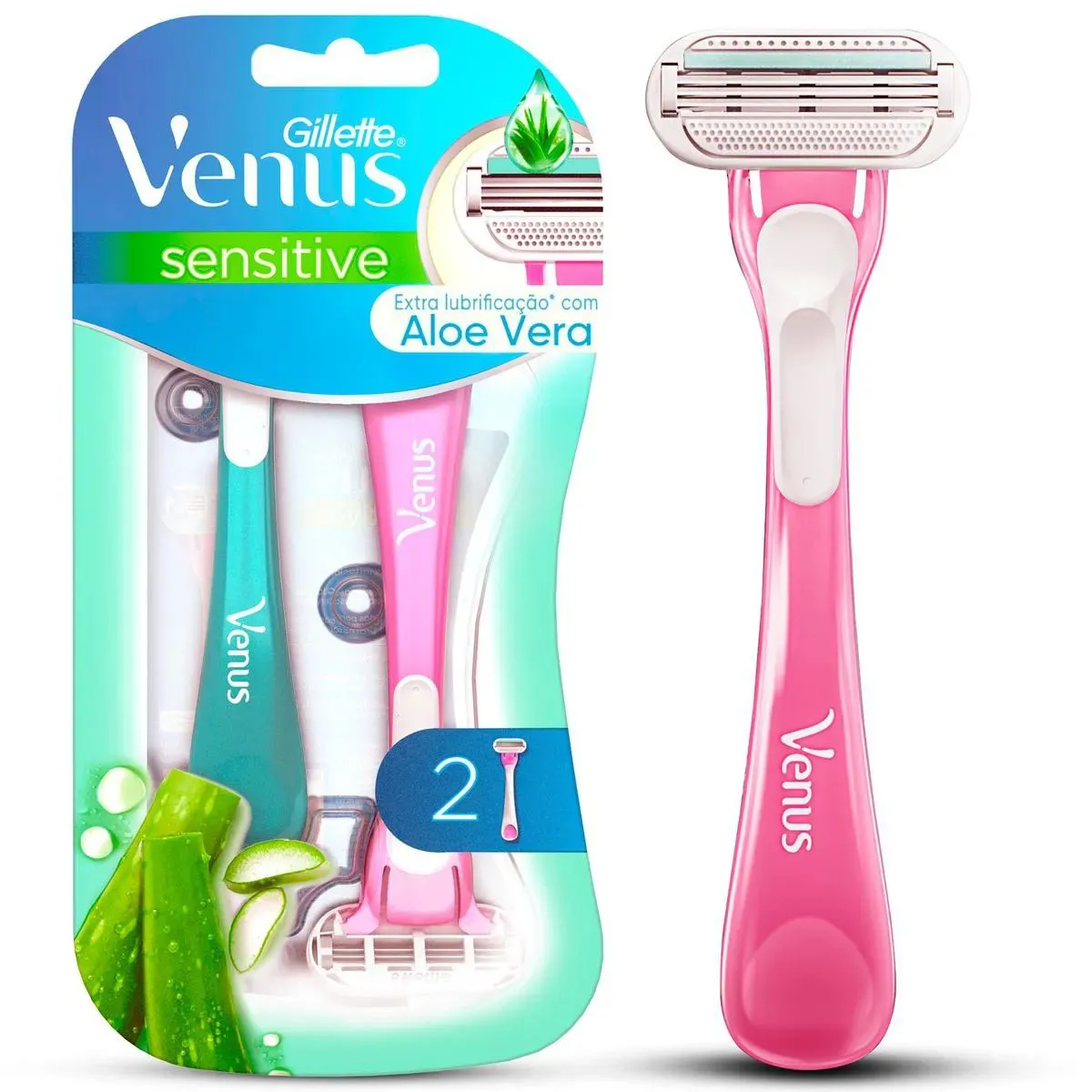 GILLETTE VENUS SENSITIVE 2 RASTRILLOS