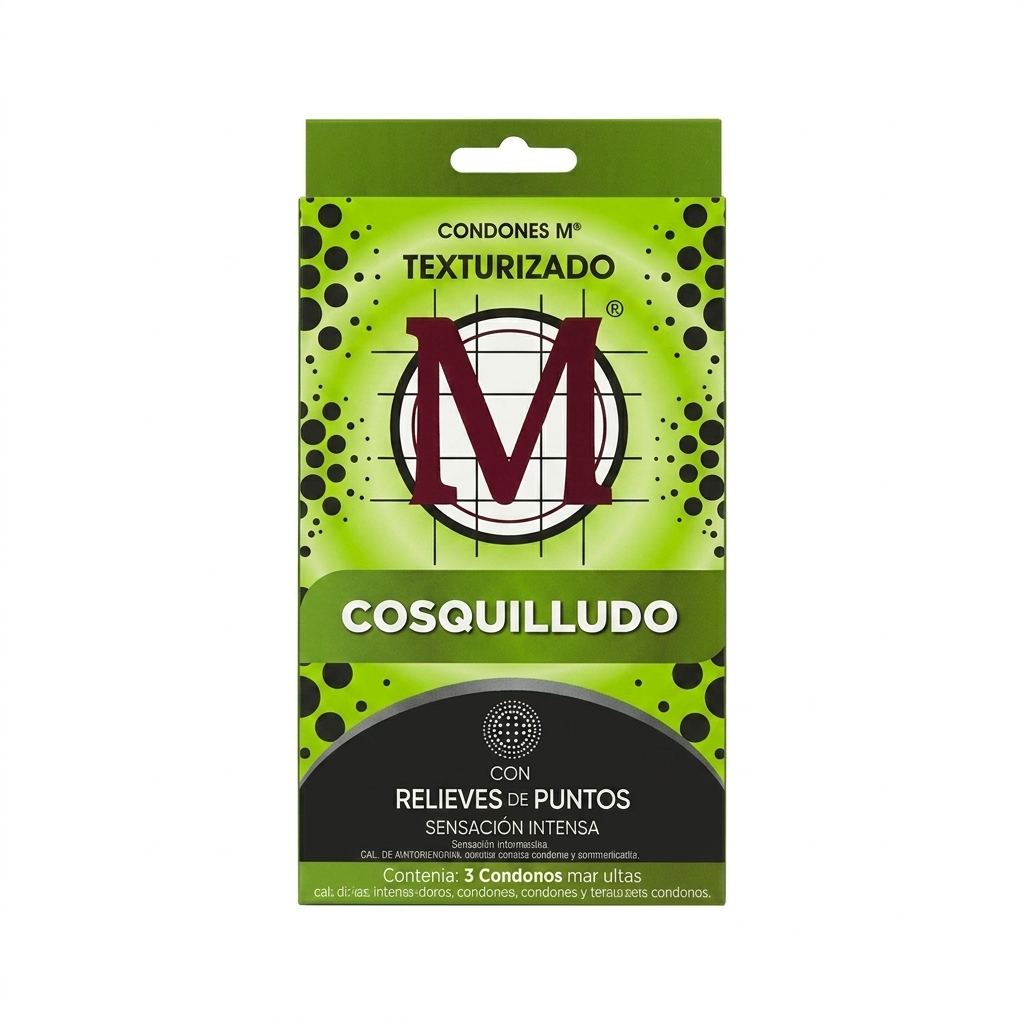 CONDONES M TEXTURIZADO CON 3