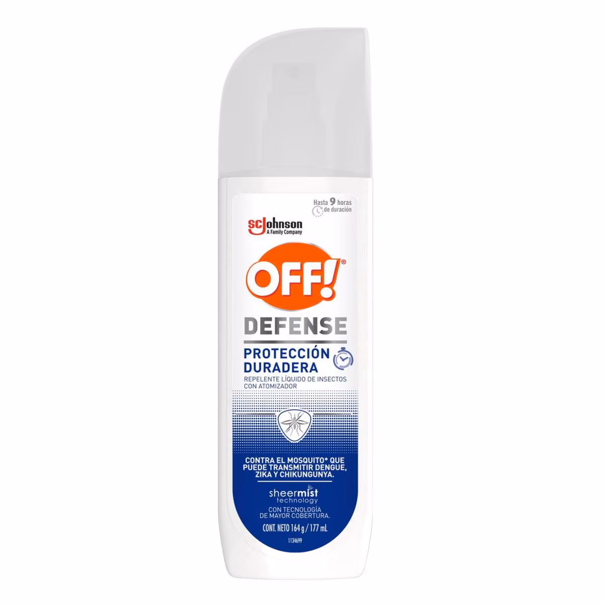 REPELENTE OFF! DEFENSE AEROSOL 60 G